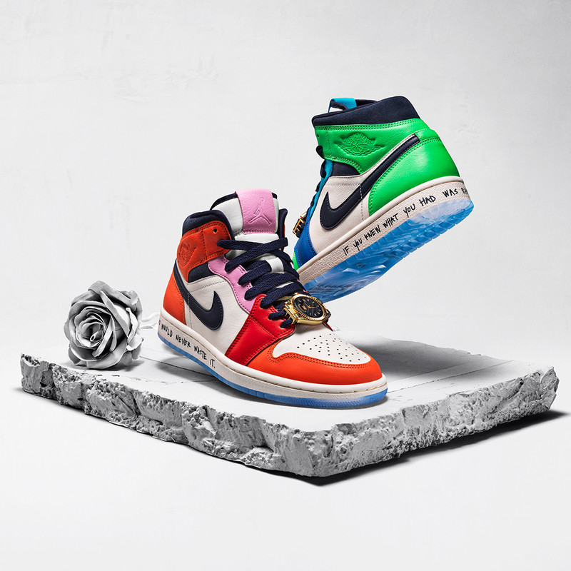 Melody Ehsani x Air Jordan 1 Mid | CQ7629-100 | Grailify